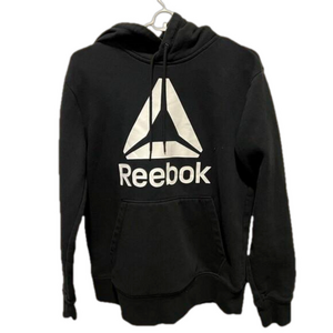 Reebok Men's Active Fleece Hoodie Size S Black